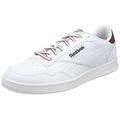 Reebok Unisex Court Advance Sneaker, FTWR White Classic Maroon F23 Core Black, 36 EU