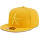 Men's New Era Gold Dallas Cowboys Color Pack 9FIFTY Snapback Hat