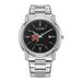 Men's Citizen Watch Silver Maryland Terrapins Eco-Drive Black Dial Stainless Steel