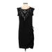 BCBGMAXAZRIA Cocktail Dress: Black Dresses - Women's Size Small