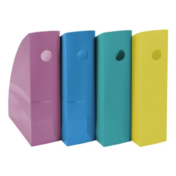 EXACOMPTA 4er-Pack Stehsammler »Forever Young« violett, 27.5x33x34.5 cm Image