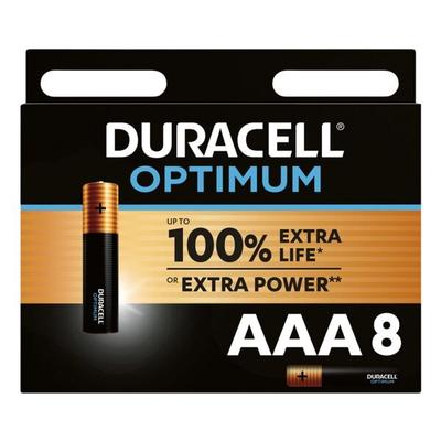 8er-Pack Batterien »Optimum« Micro / AAA, Duracell