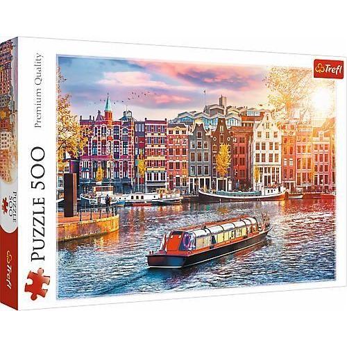 Puzzle 500 Amsterdam,. Niederlande - Trefl