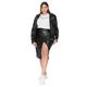 Trendyol Women's Damen Midi Bleistiftrock Webstoff Größen in Rock Skirt, Schwarz, 44