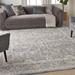 Nourison Nyle Indoor only Grey Persian Area Rug