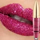 Glänzender Lip gloss wasserdicht Diamant schimmern Glitzer Lippen praller Glasur lang anhaltende