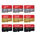 SanDisk Ultra Micro SD Karte 16GB 32GB Microsdhc-speicherkarte 64GB 128GB 256GB MicroSDXC