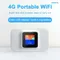 4G SIM karte wifi router farbe LCD display lte wifi modem Sim Karte Router MIFI tasche hotspot