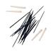 1 Set 24pcs Saxophone Pin Spring Sax Needle Clarinet Pin Spring Flute Pin Spring Flute Needle Clarinet Needle Repair Accessories Parts with 4pcs Sax Spring Leaf C703 (Black)