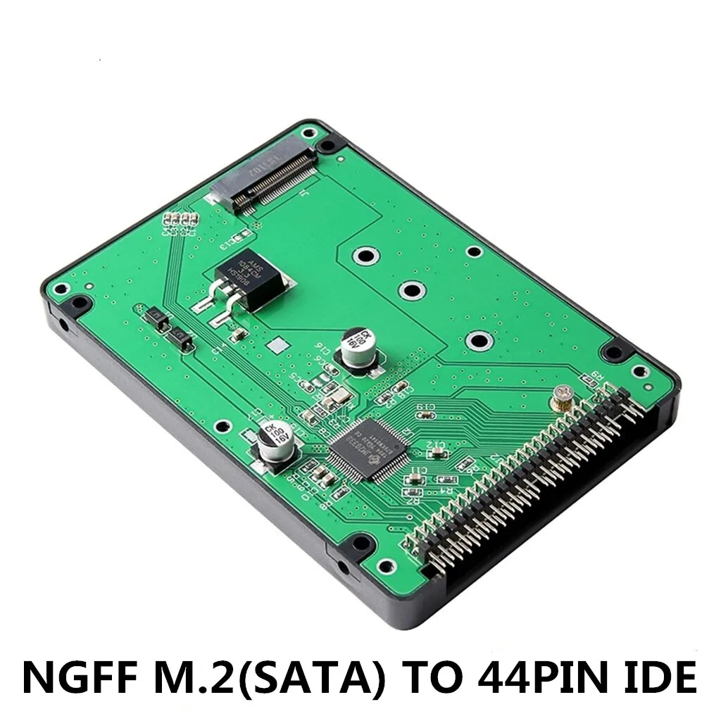 M2 IDE Adapter 44 Pin M.2 NGFF SATA SSD zu 2,5 IDE SATA SSD Konverter SATA Adapter Karte Adapter Konverter B + M Schlüssel Image