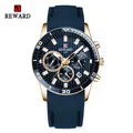 REWARD Männer Armbanduhr Mode Luxus Wasserdichte Sport Stoppuhr Quarz Uhren Business Armbanduhr für