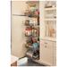 Rev-A-Shelf 5374 Series 5 Shelf Swing Out Pantry Organizer for 18 Inch