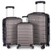 3 Piece Luggage Suitcase Hardside Spinner Luggage Sets 20"/24"/28"