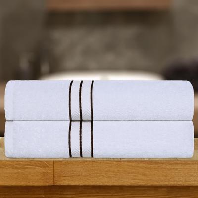 Turkish Cotton Heavyweight Bath Sheet Set of 2 by Superior