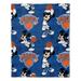 NBA - COB 312 Knicks Basketball Mickey Hugger Pillow & Silk Touch Throw Set