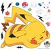 Pokemon Sleeping Pikachu Giant Peel and Stick Wall Decals