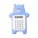 RBCKVXZ Cute Bear Calculator Basic Button Battery Powered Handheld Calculator Schools and Children Can Choose Pink Yellow Blue Cyan and Brown. School Office Supplies on Clearance