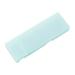 SDJMa Plastic Pencil Case Transparent Plastic Stationery Case Frosted Clear Pencil Box with Hinged Lid Small Pencil Box Plain White Pencil Case Storage Box for Students Office Supplies