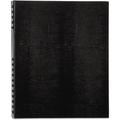 Blueline A10200BLK NotePro Notebook 11 x 8 1/2 White Paper Black Cover 100 Ruled Sheets