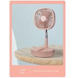 SDJMa 2-IN-1 Desk and Floor Fan 7200 mAh Rechargeable Portable Folding Fan with Adjustable Height 15.03 -40.55 Remote Control Oscillating Fan for Office Home Outdoor Camping Travel