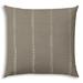 DRIZZLE Taupe Indoor/Outdoor Pillow - Sewn Closure