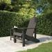 Aibecy Patio Adirondack Chair HDPE Anthracite