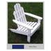 Prairie Leisure Design 312-BB Kiddie Adirondack Chair - Berry Blue