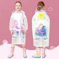 Shldybc Kids Rain Coat for Girls Boys Cartoon Toddler Rain Wear Children Transparent Raincoat Jacket Ponchos Waterproof Windbreaker Rainwear Baby Raincoat on Clearance( 3-4 Years Purple )