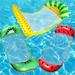 Meleke Swimming Pool Party Float Beach Floating Pool Deck Chair Decorative Toys for Adults and Kids