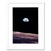 Earthrise Space Photo Planet Earth Lunar Moon Crater Surface 1968 NASA Bill Anders Timeless Picture Framed Wall Art Print Picture 12X16 inch