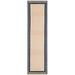 aruba outdoor collection rug â€“ runner beige low-pile rug perfect for any outdoor space hallways entryways 2 ft x 8 ft runner