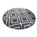 naioewe Round Area Rug Washable Rug for Living Room Bedroom Soft Circle Rug Throw Carpet for Living Room Bathroom(J)