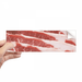Pork Chops Meat Food Texture Rectangle Bumper Sticker Notebook Window Decal