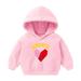 Ketyyh-chn99 Tops for Kids Pullover Sweatshirt Tops Fall Outfit Casual Clothes Pink 100