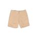 Live Life by Sanctuary Khaki Shorts: Tan Print Bottoms - Women's Size 10 - Light Wash