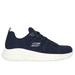 Skechers Women's BOBS Sport B Flex - Encore Move Sneaker | Size 9.0 | Navy | Textile/Synthetic | Vegan