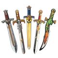 Liontouch Toy Sword Set For Kids | Contains Five Foam Swords In For Children – Fantasy Dragon, King Lion, Prince, Skull Pirate & Norse Viking | Safe Weapons & Battle Armour