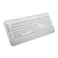 Logitech Signature K650 Wireless Keyboard with Wrist Rest, QWERTZ German - White