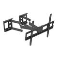 HELLOLAND TV Wall Bracket Corner Full Motion Articulating TV Mount for 32-70 inch Flat Curved LED LCD TVs Screens with Swivel Tilt (-10,10°) Max VESA 600x400mm up to 50kg