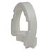 Drive Medical Elongated Toilet Seat Plastic Toilet Seats in White | 14 W x 19.25 D in | Wayfair rtl12608