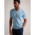 Ted Baker Botany Polo Shirt, Blue Sky