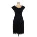 Banana Republic Mad Men Casual Dress - Sheath: Black Dresses - Women's Size 0