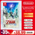 The Legend of Zelda Skyward Sword HD jeux Nintendo Switch 100% officiel carte de jeu fongique