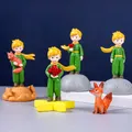 Schöne Der Kleine Prinz Rose Action Figure Fuchs Harz Figur Sammlung Modell Puppen für Mädchen
