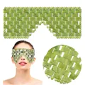 Kühlende Jade Augen maske Massage gerät natürliche Jade Augen maske Auge Auge für Auge entspannen