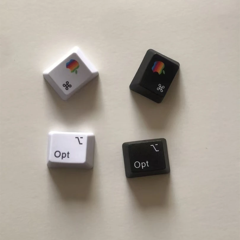 PBT-Tastenkappen MAC Commond And Option Keys Dye-Sublimation Cherry MX-Tastenkappen für MX Switches mechanische Gaming-Tastatur Image