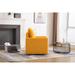 360 Degree Swivel Barrel Accent Chair Modern Leisure Velvet Fabric Cushions Arm Chair for Living Room