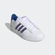 Sneaker ADIDAS SPORTSWEAR "GRAND COURT 2.0" Gr. 39, weiß (cloud white, cloud royal blue) Schuhe Sneaker Design auf den Spuren des adidas Superstar