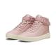 Sneaker PUMA "Carina 2.0 Mid Winter Sneakers Damen" Gr. 37.5, pink (future silver alpine snow metallic white) Schuhe Schnürstiefeletten