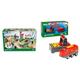 BRIO World 36010 Gebirgs-Frachten Set Deluxe & World 33213 IR-Frachtlok Elektrische Lokomotive mit Fernsteuerung - Zubehör World - Kleinkindspielzeug empfohlen ab 3 Jahren